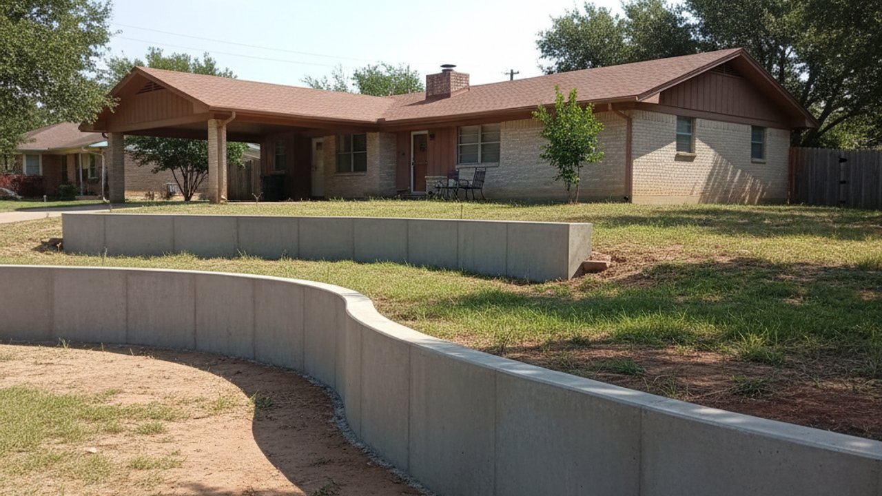 Concrete Sidewalks & Walkways completed by Carrollton Concrete in Plano, TX